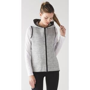 Lululemon Athletica Insculpt Vest Heathered Space Dyed Medium Grey Womens 6